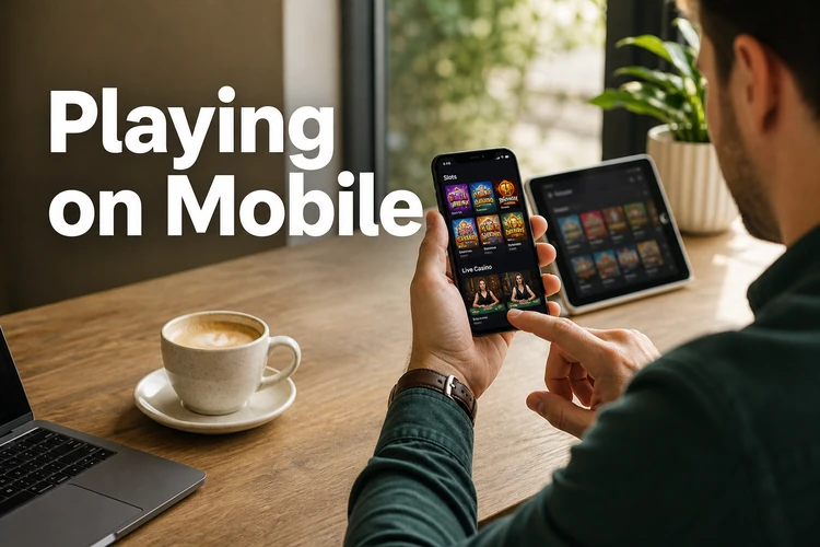 Playing on Mobile
