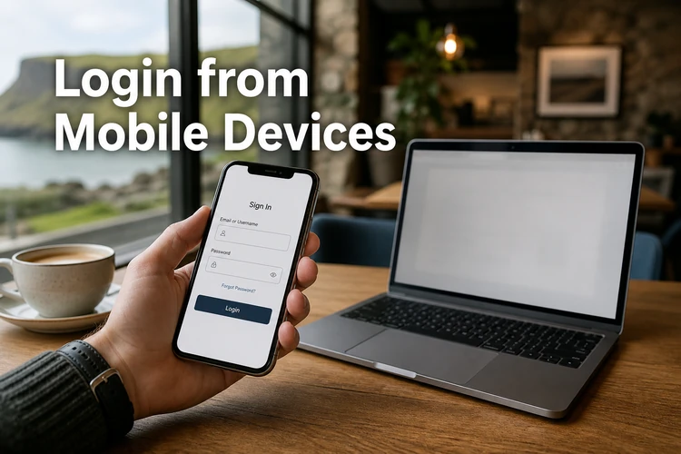 Login from Mobile Devices